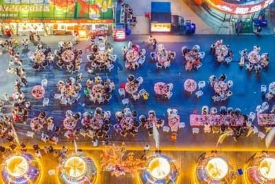 中央广场小吃街